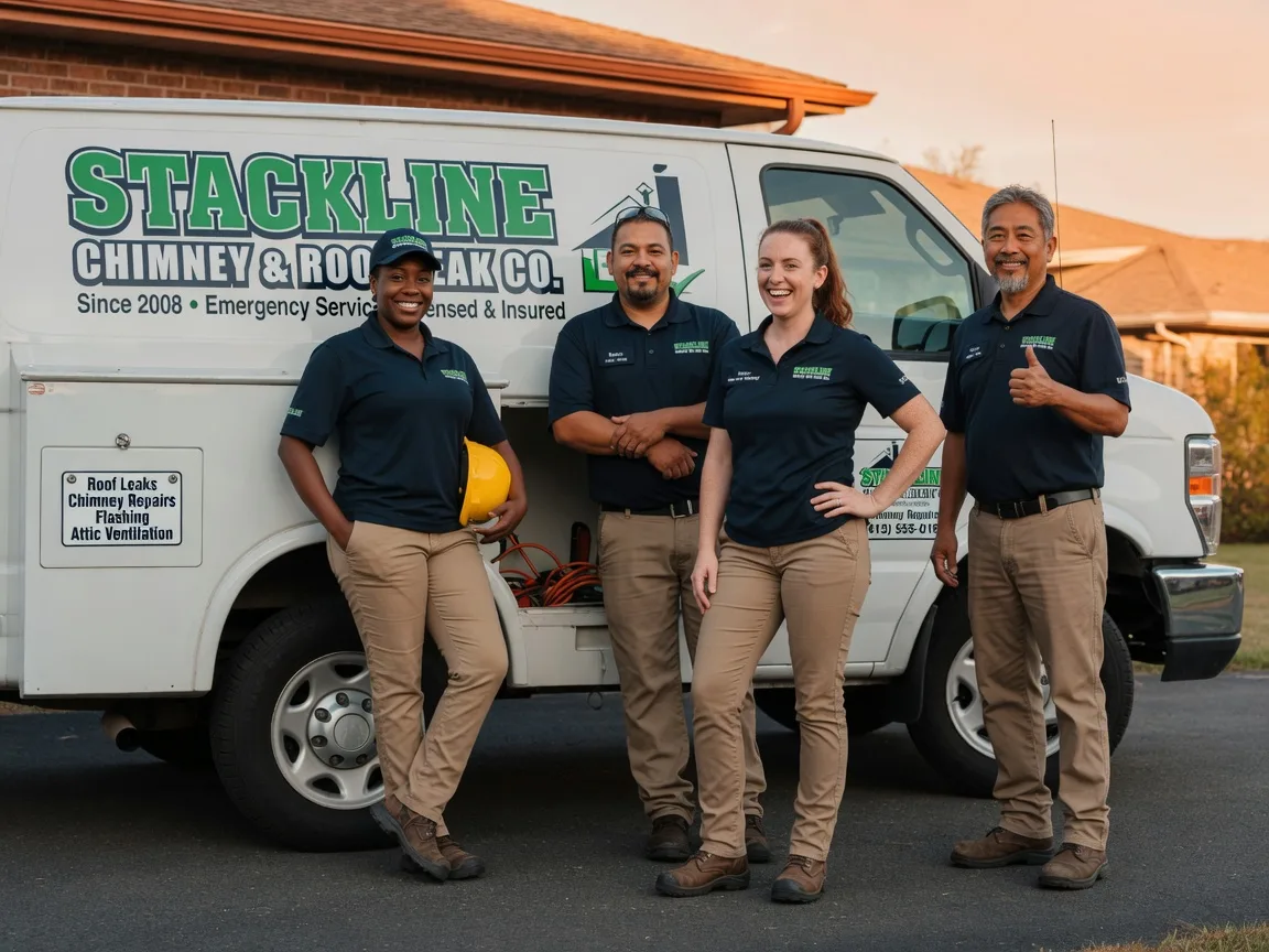 Chimney flashing repair company in Waverly, MO